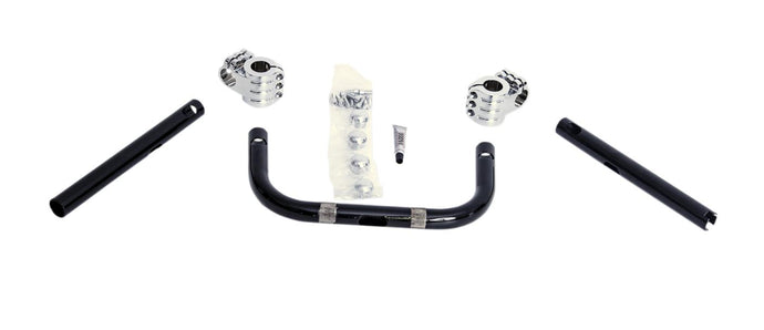 Klock Werks KWH-04-0348 Klip Hanger Handlebar Kit - 5in. Hanger - Black/Chrome