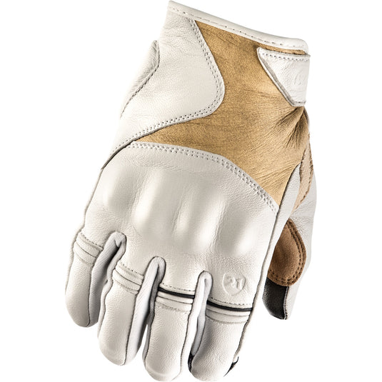 Highway 21 Vixen Womens Gloves (Large, Cream/Tan)
