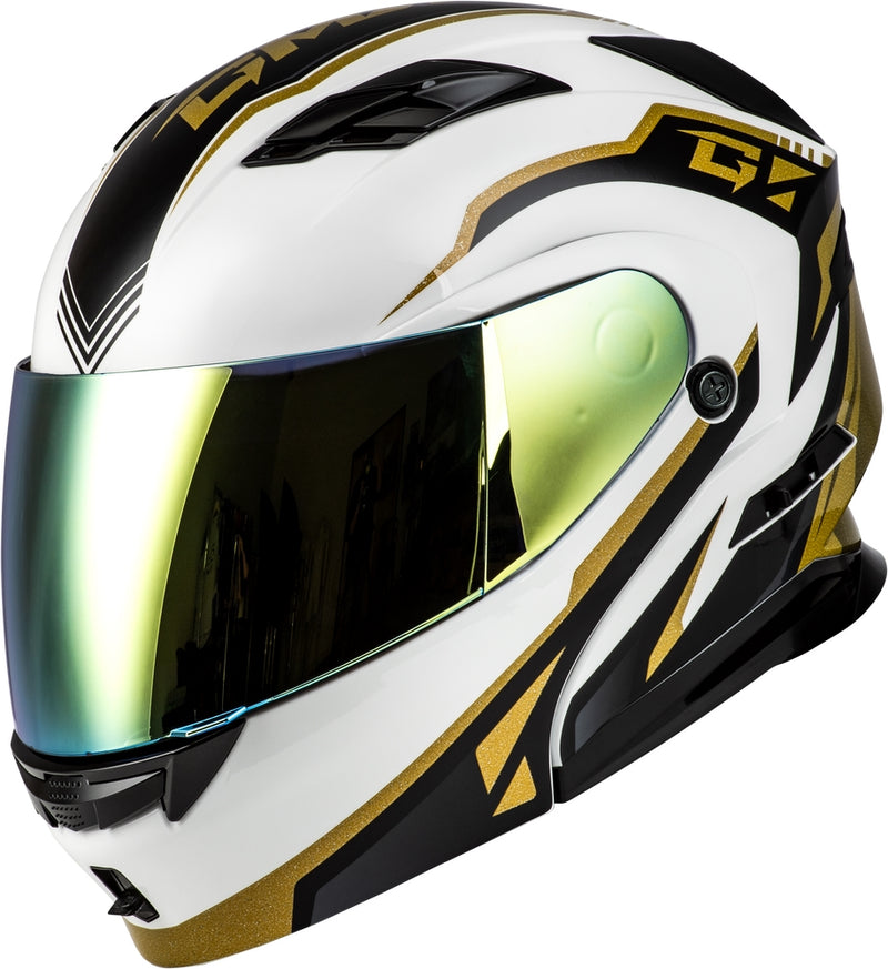 Load image into Gallery viewer, White/Gold/Black Metallic
