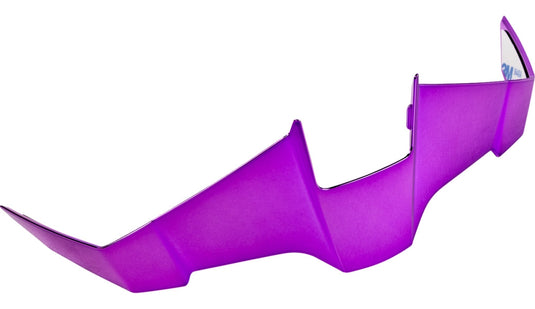 Icon Rear Spoiler for Threshold Helmet - Poison Purple - XS/S