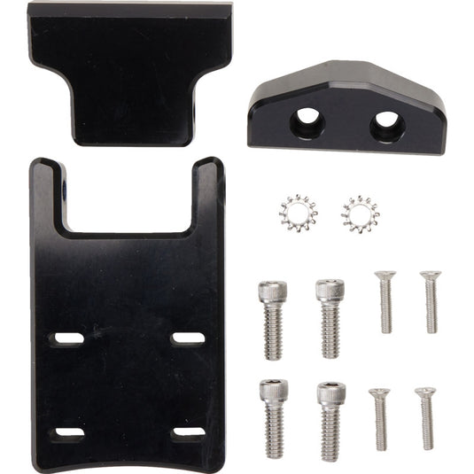 La Choppers LA-7397-04B Power Vision Mount for Performance Risers - Black