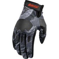 Icon Hooligan Tigers Blood Gloves Gray