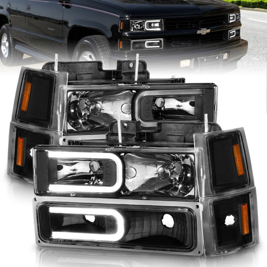 Anzo 111528 ANZ Crystal Headlights