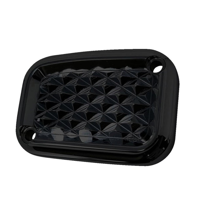 Covingtons C3076-B Front Brake Master Cylinder Cover - Diamondback - Black