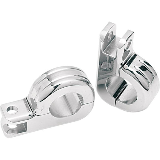 Drag Specialties 1611-2123 Two Piece Footpeg Clamps