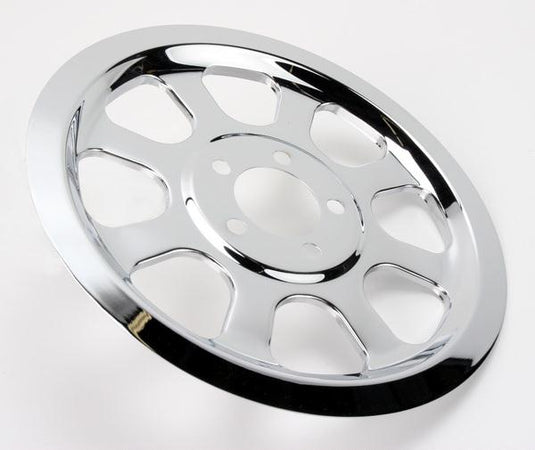 Drag Specialties 1201-0518 Chrome Outer Rear Pulley Insert