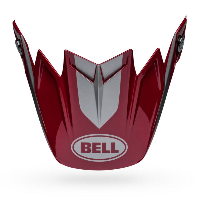 Bell Helmets Visor for Moto-9S Flex Ferrandis Mechant Helmets - Gloss Red/Silver