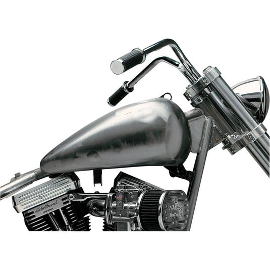 Drag Specialties DS-391238 Fat Bob Style Flat-Side Gas Tank - 5-Gal.
