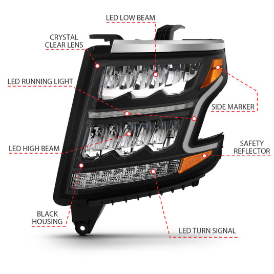 Anzo 111478 ANZ LED/Projector Headlights