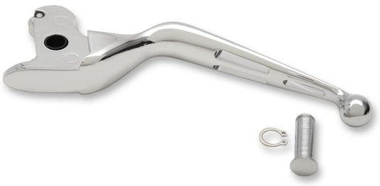 Drag Specialties 0613-0942 Slotted Wide Blade Clutch Lever - Chrome