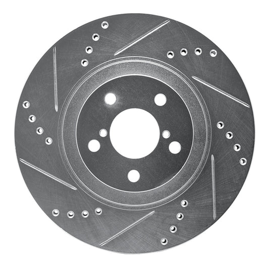 R1 Concepts 631-13034L RNC Brake Rotor - Drill & Slot