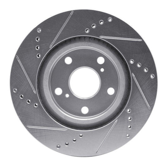 R1 Concepts 631-76080R RNC Brake Rotor - Drill & Slot