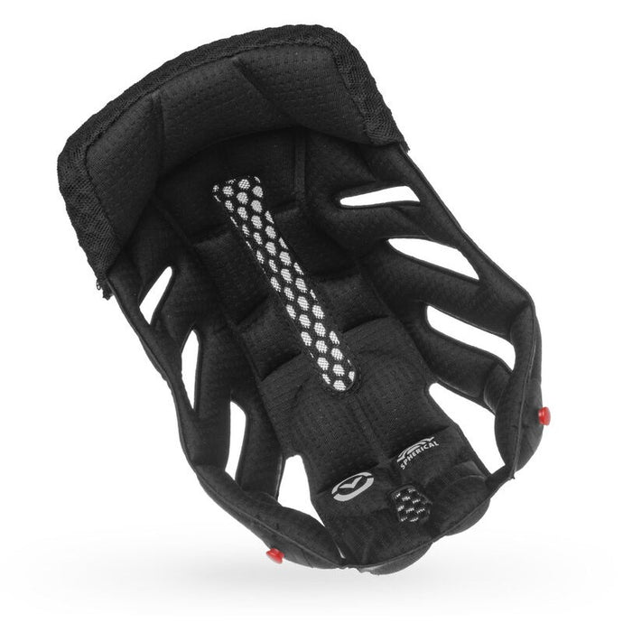 Bell Helmets Top Padded Liners for Bullitt Helmets - Oxblood - Md