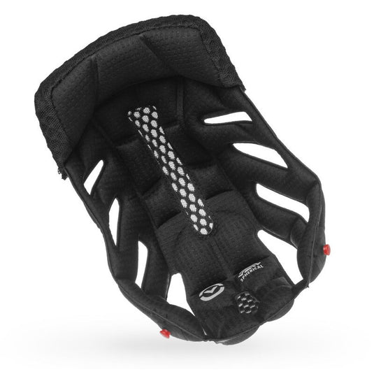 Bell Helmets Top Padded Liners for Bullitt Helmets - Oxblood - XS