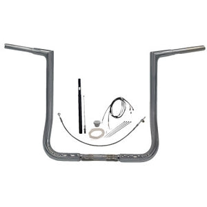 Fat Baggers, Inc. 719016 1-1/4in. EZ Install Flat Top Handlebar Kit - Chrome
