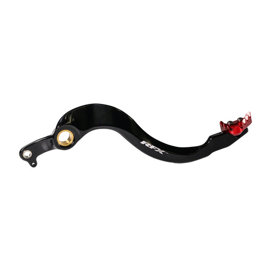 Rfx FXRB 10501 99RD Pro Series Rear Brake Pedal with Solid Tip - Red