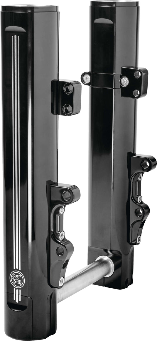 Performance Machine 0208-2173-BM Phatour 180 Front Wide Tire Kit - Dual Disc - Contrast Cut