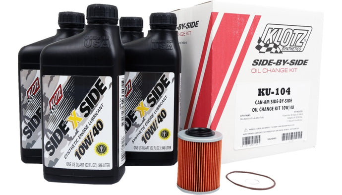 Klotz Oil KU-104 SXS Oil Change Kit - 10W/40