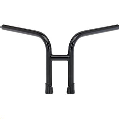 Biltwell Inc. 6201-2016 1in. Re-Bar Slotted Handlebar - Black Electroplated