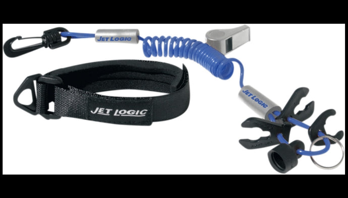 Airhead UL-3 Ultimate PWC Lanyard - Blue/Silver