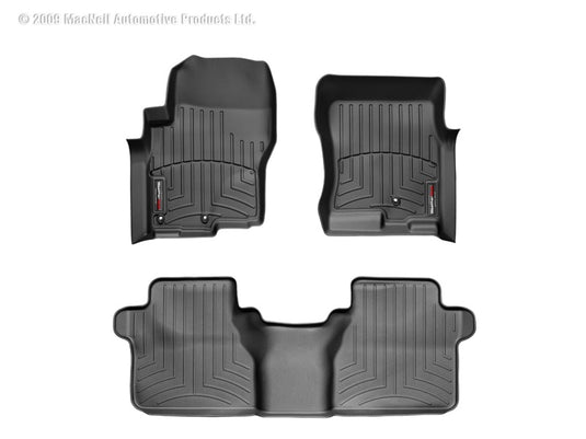 Weathertech 441761-440473 WT FloorLiner - Rear - Blk