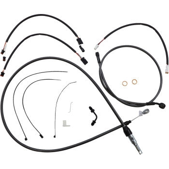 Magnum 4871162 Black Pearl Handlebar Installation Kit for 15in-17in. Ape