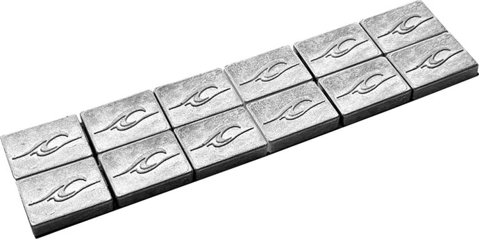 Coastal Moto WWKIT-10-12P Wheel Weights - Polished - 1oz. - 12 Pack