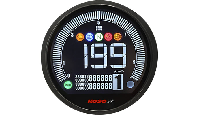 Koso North America BA077001 DL-04 Multifunction Meter