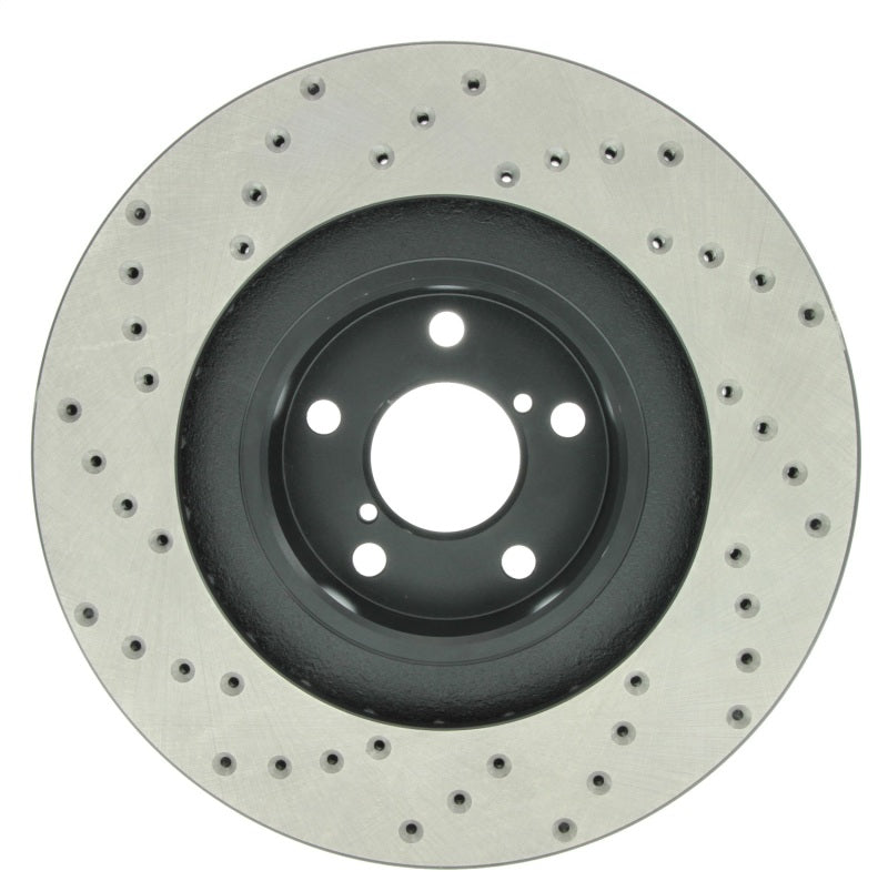 Load image into Gallery viewer, Stoptech 128.47018L ST Drilled Sport Brake Rotors
