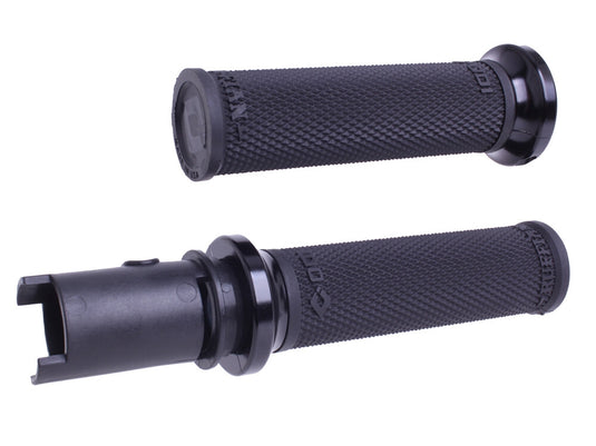 Odi V30HTCB-B Ruffian Lock-On Grips - Black/Black