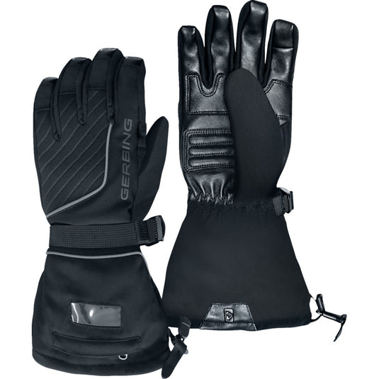 Gerbing 12V GT5 Hybrid Heated Gloves (Medium, Black)