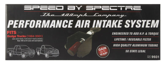 Spectre 9931 SPE Cold Air Intake Kits