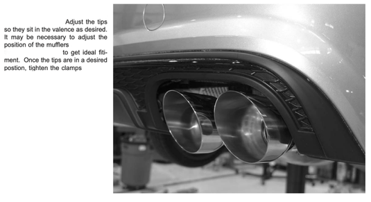 Apr TPK0003 APR Exhaust Tips