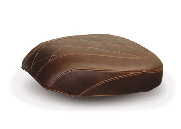 Mustang 76767 Wide Tripper Passenger Seat - Diamond Stitch - Brown