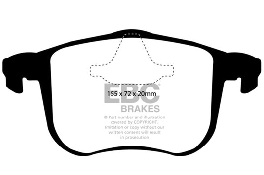 Ebc DP31416C EBC Redstuff Brake Pad Sets