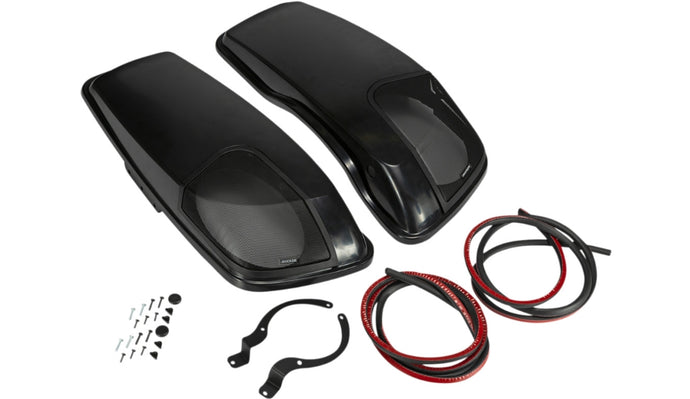 Kicker 46HDBL69VB Saddlebag Speaker Lids - Vivid Black
