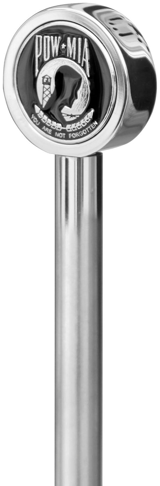 Pro Pad POLE13-POWT 13in. Stainless Steel Flag Pole with Topper - POW