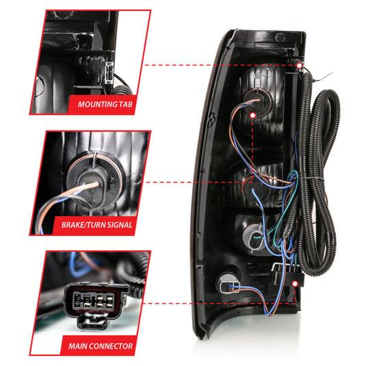 Anzo 311302 ANZ Taillights