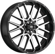 Machined/Black