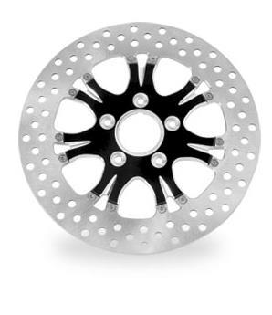 Performance Machine 0133-1800HEAS-BMP Heathen Two Piece Brake Rotor - 11.8in. - Platinum Cut