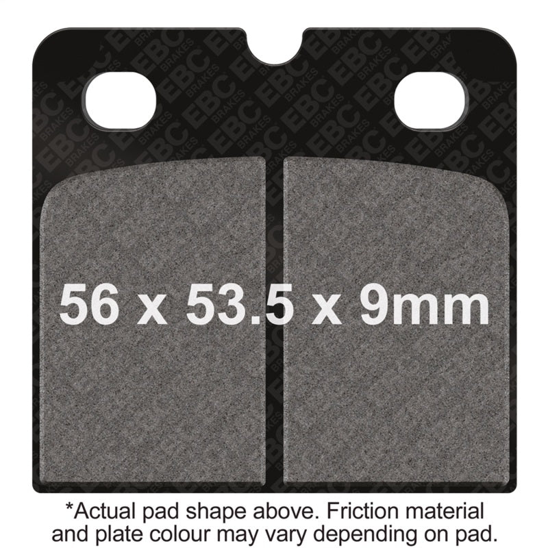 Load image into Gallery viewer, Ebc Powersports FA18V EBC Semi-Sint Vee Brake Pads
