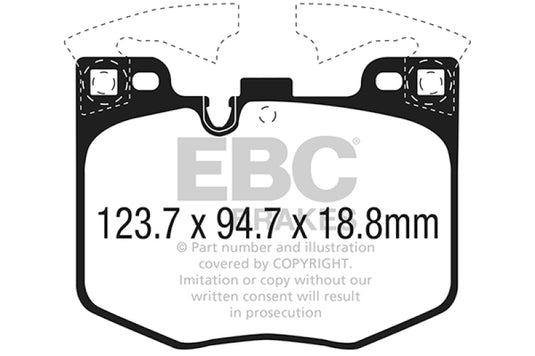 Ebc UD1867 EBC Ultimax2 Brake Pad Sets