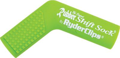 Ryder Clips RSS-GREEN Rubber Shift Sock - Green