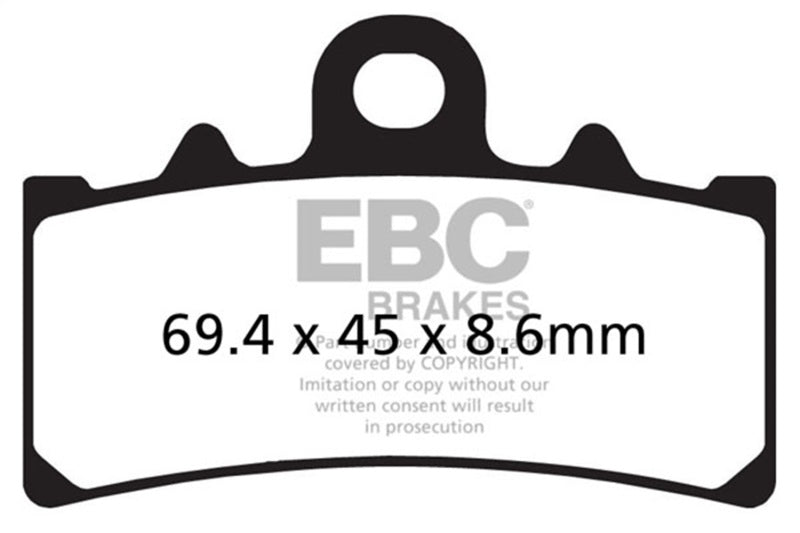 Load image into Gallery viewer, Ebc Powersports FA606HH EBC HH Sintered Brake Pads
