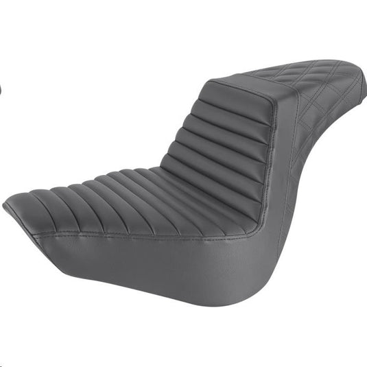 Saddlemen 818-27-176 Step-Up Front TR/Rear LS Seats - Black
