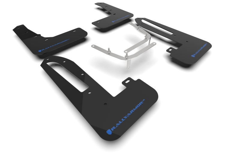 Load image into Gallery viewer, Rally Armor MF97-UR-BLK-NB RAL UR Blk Flap/Blue Logo

