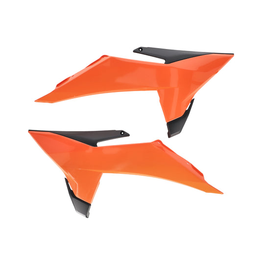 Acerbis 2986565225 Radiator Scoop - Orange/Black