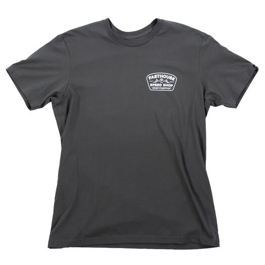 Load image into Gallery viewer, Fasthouse Wedged SS T-Shirt (XX-Large, Heavy Metal)
