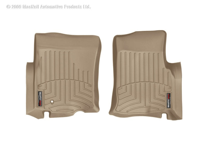 Weathertech 450291 WT FloorLiner - Front - Tan