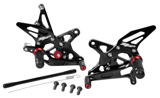 Hotbodies Racing 50901-2500 Fully Adjustable Rearset - Black